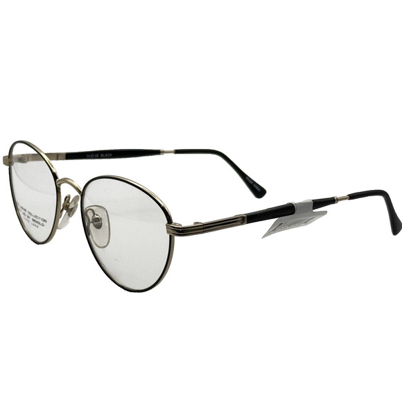 B.G. EXCLUSIVE STYLED BY BENGLO 32 BLACK EYEGLASSES SUNGLASSES FRAMES 51-18-150 - Picture 1 of 3